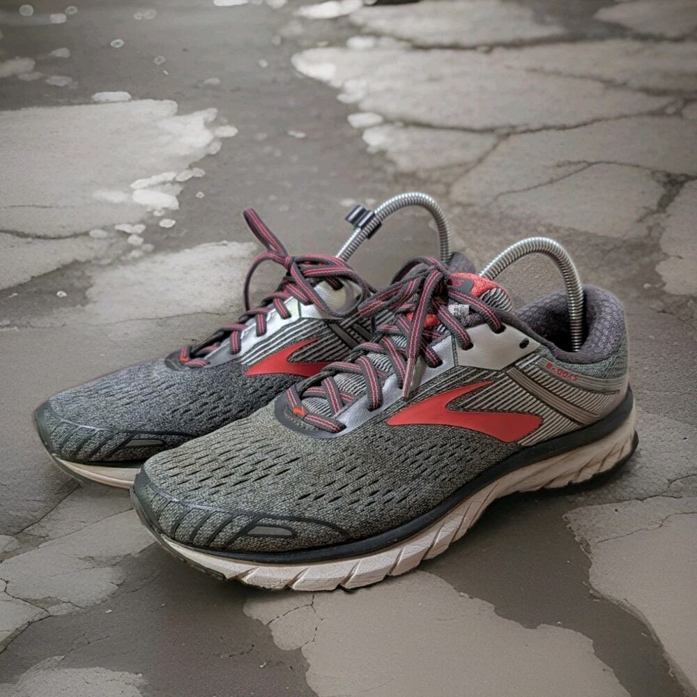 Brooks Ghost 11 Women's Running Shoes Size 11.5 M Gray Coral 1202681B079 Sneaker
